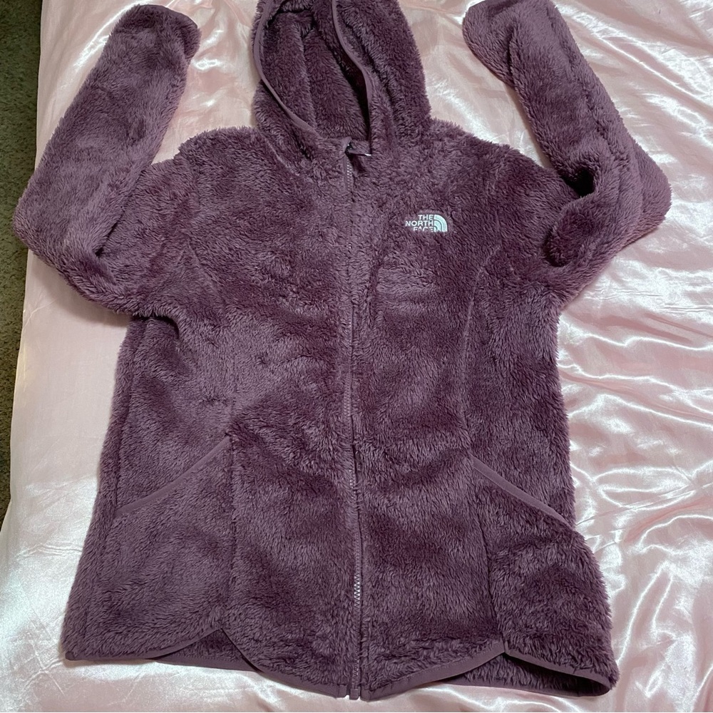 North Face furry jacket